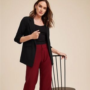 Black Long 1 Button Blazer Only, New in Package, Size Small